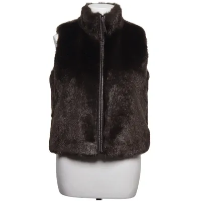 Outer vest (Brown) from Mexx Women Acetate, Acrylic, Cotton, Polyester