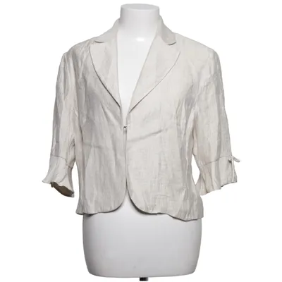 Blazer (Beige) fra J Collection Polyester, Viscose