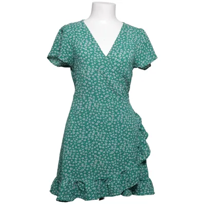 Wrap dress (Green, White) from Ghanda Elastane, Polyester