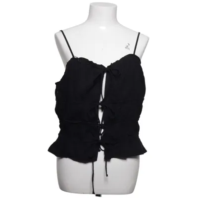 Crop top (Svart) från Divided by H&M Linne, Viskos