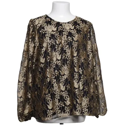 Blus (Svart, Guldfärgad) från Isolde Nylon, Polyester