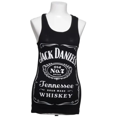Tanktop  (Sort, Hvid) fra Jack Daniels Bomuld