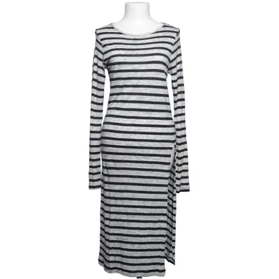 Långklänning (Grå, Svart) från KappAhl Polyester, Viskos