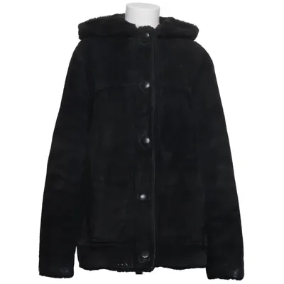 Leren jack (Zwart) van Jones New York Sport Acryl, Leer