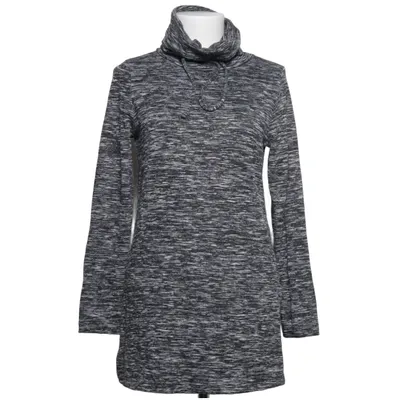 Turtleneck (Gray, White) from Mixxo Elastane, Polyester, Viscose