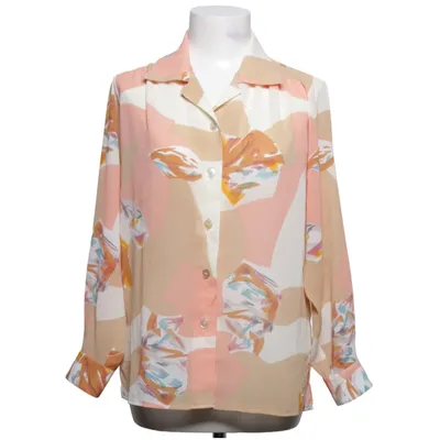 Bluse (Pink, Beige, Mehrfarbig) von Queen