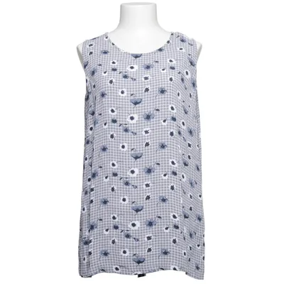 Haut (Gris, Bleu, Blanc) de Machine Viscose