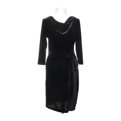 Wrap dress (Black) from Ilse Jacobsen Hornbæk Elastane, Polyester