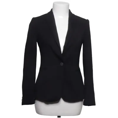 Kavaj (Svart) från Zara Basic Elastan, Viskos