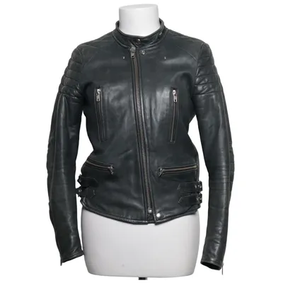 Bikerjacka (Grå) från Silverblack Skinn