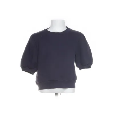 Sweatshirt (Blauw) van Gina Tricot Katoen, Polyester