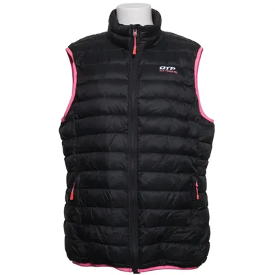 Daunenweste (Schwarz, Pink) von OTP Daune, Feder, Polyamid