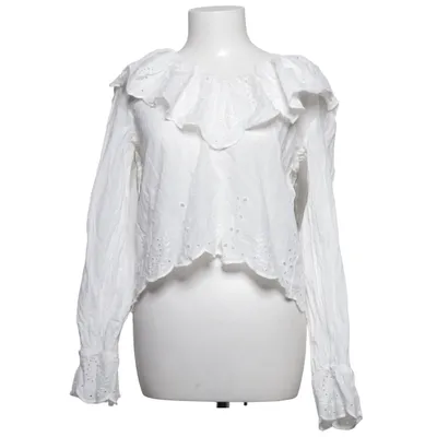 Blouse (Wit) van H&M Trend Katoen, Polyester
