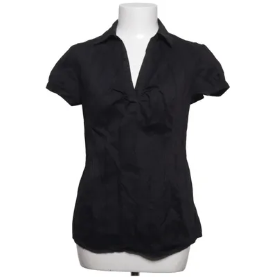 Blouse maternité (Noir) de H&M Mama Coton, Élasthane, Polyamide, Viscose