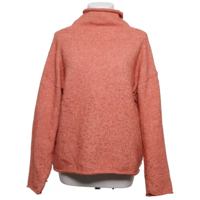 Rollkragenpullover (Orange) von Soaked in Luxury Acryl, Alpakawolle, Elasthan, Recyceltes Polyester