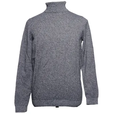 Turtleneck (Grå, Sort) fra New Look Men Bomuld