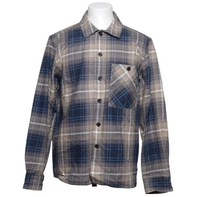 Flannel shirt (Blue, Beige) from Woodbird Organic cotton