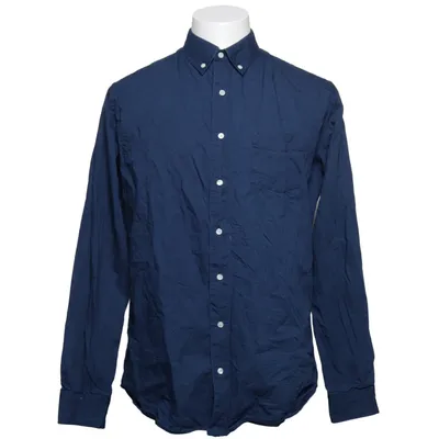 Button down shirt (Blue) from Schnayderman's Cotton