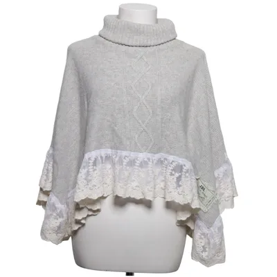 Poncho (Grå, Beige) från JDL Ull