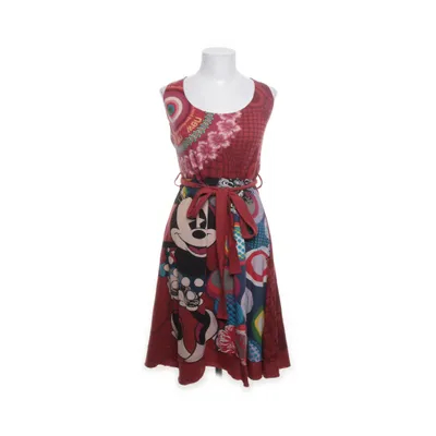 Klänning (Röd, Flerfärgad) från Desigual Disney Bomull