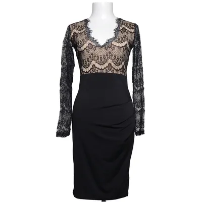 Dress (Black, Beige) from Make Way Elastane, Polyamide, Polyester