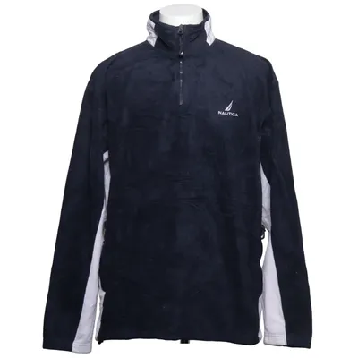 Fleece trui (Blauw, Grijs) van Nautica Polyester