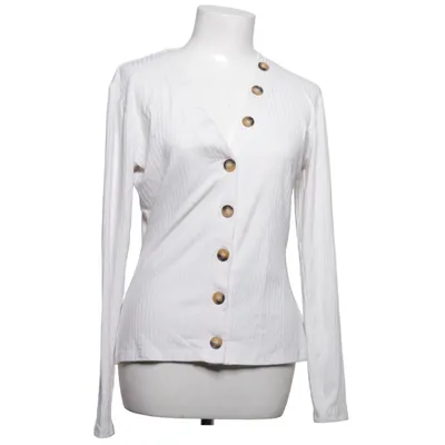 Cardigan (Ribbed Button Top) from Milenalesecret x NA-KD Elastane, Polyester, Viscose