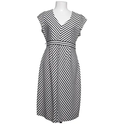 Maternity dress (Black, White) from Motherhood Maternity Elastane, Polyester, Viscose