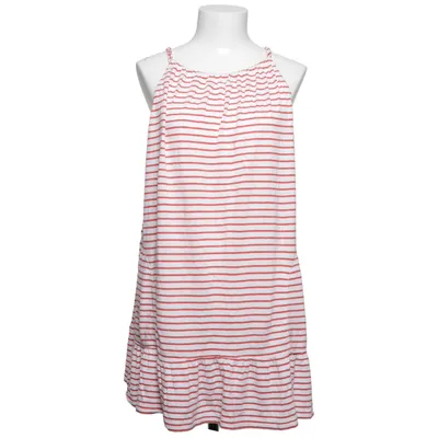 Jurk (Rood, Wit) van Max Studio Linnen, Polyester, Viscose