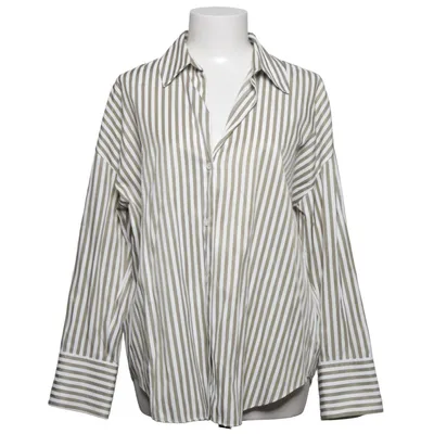 Chemise (Vert, Blanc) de Zara Coton, Polyester