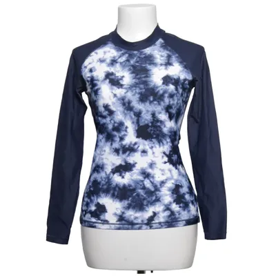 T-shirt à manches longues (Bleu, Blanc) de Gap Body Élasthane, Nylon