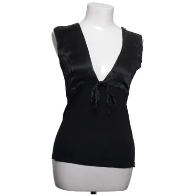 Top (Zwart) van L.A.M.B Katoen, Zijde, Viscose