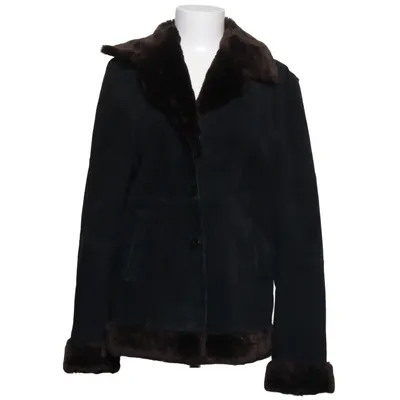 Shearlingjacka (Svart, Brun) från Authentic Clothing Company Skinn, Polyester