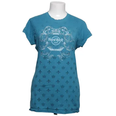 T-shirt (Bleu) de Hard Rock Cafe Coton, Élasthane, Polyester