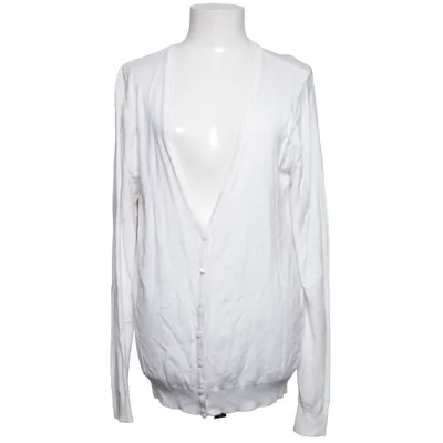 Cardigan (White) from Basic U Polyamide, Viscose