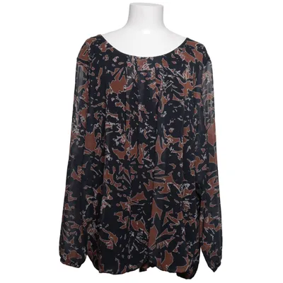 Blouse (Black, Brown) from Gina Laura Polyester, Viscose
