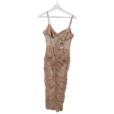 Dress (Beige) from Boohoo Night Elastane, Polyester