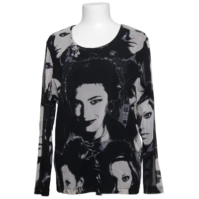 Långärmad t-shirt (Svart, Grå, Vit) från XLNT Woman Polyamid, Polyester