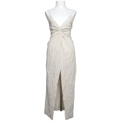 Långklänning (Beige) från Zara Bomull, Elastan, Polyester