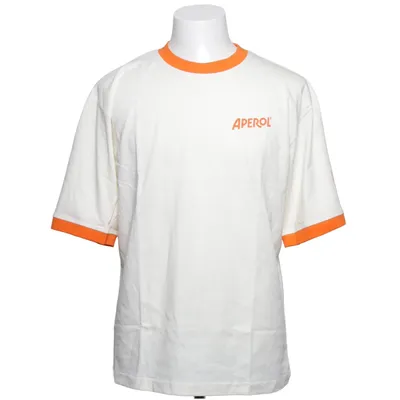 T-shirt (Blanc, Orange) de Aperol Coton biologique
