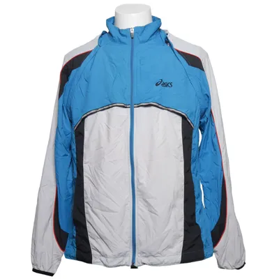 Veste de sport (Bleu, Blanc) de Asics Polyamide