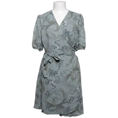 Wrap dress (Green) from Disturbia Elastane, Polyester