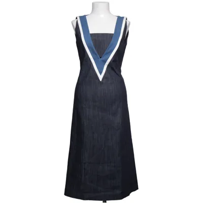 Robe en jean (Bleu, Blanc) de Adam Lippes Coton, Élasthane