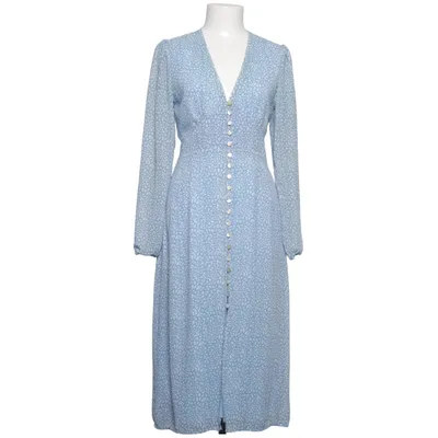 Kjole (Blå, Hvid) fra Adoore Polyester