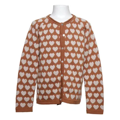 Cardigan (Bruin, Beige) van Konges Sløjd Merinowol, Polyurethaan