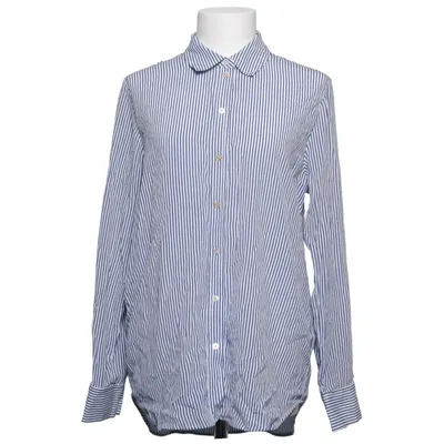 Chemise (Bleu, Blanc) de Everlane Soie
