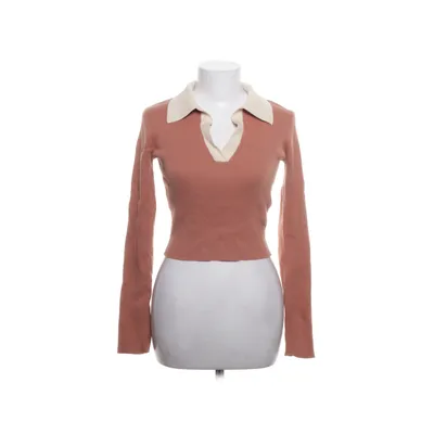 Lange mouwen shirt (Oranje, Beige) van Glamorous Katoen, Polyamide