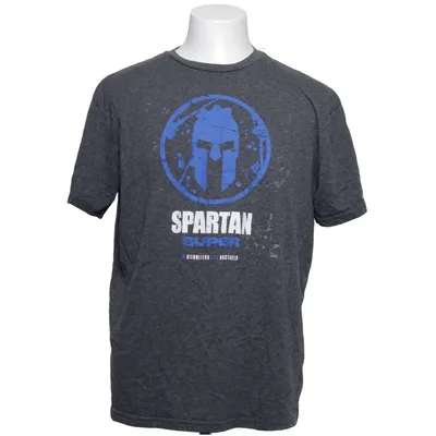 T-shirt (Gray, Blue) from Spartan