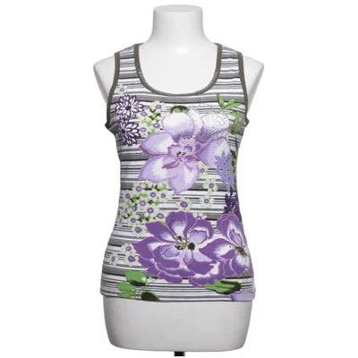 Tank Top (White, Purple, Green) from Otto Kern Cotton, Elastane