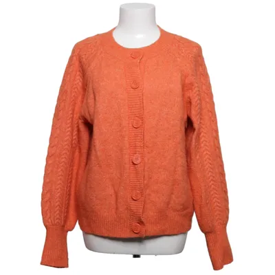 Cardigan (Orange) de MSCH Copenhagen Acrylique, Élasthane, Polyester recyclé, Laine